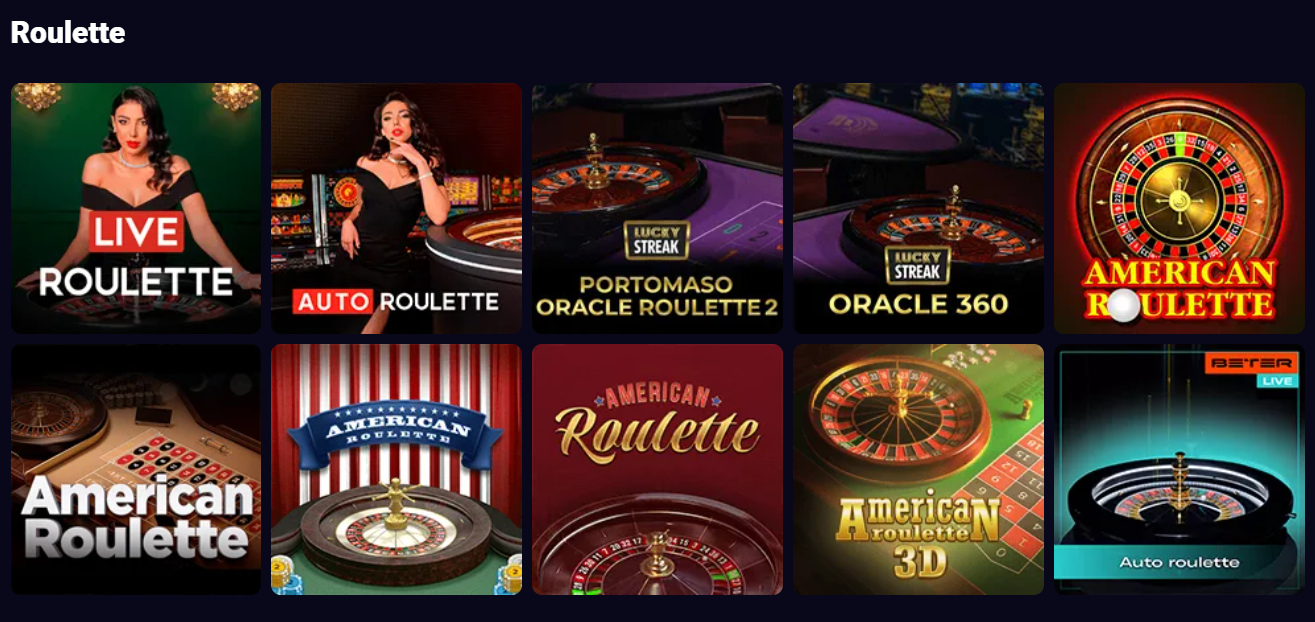 Roulette games